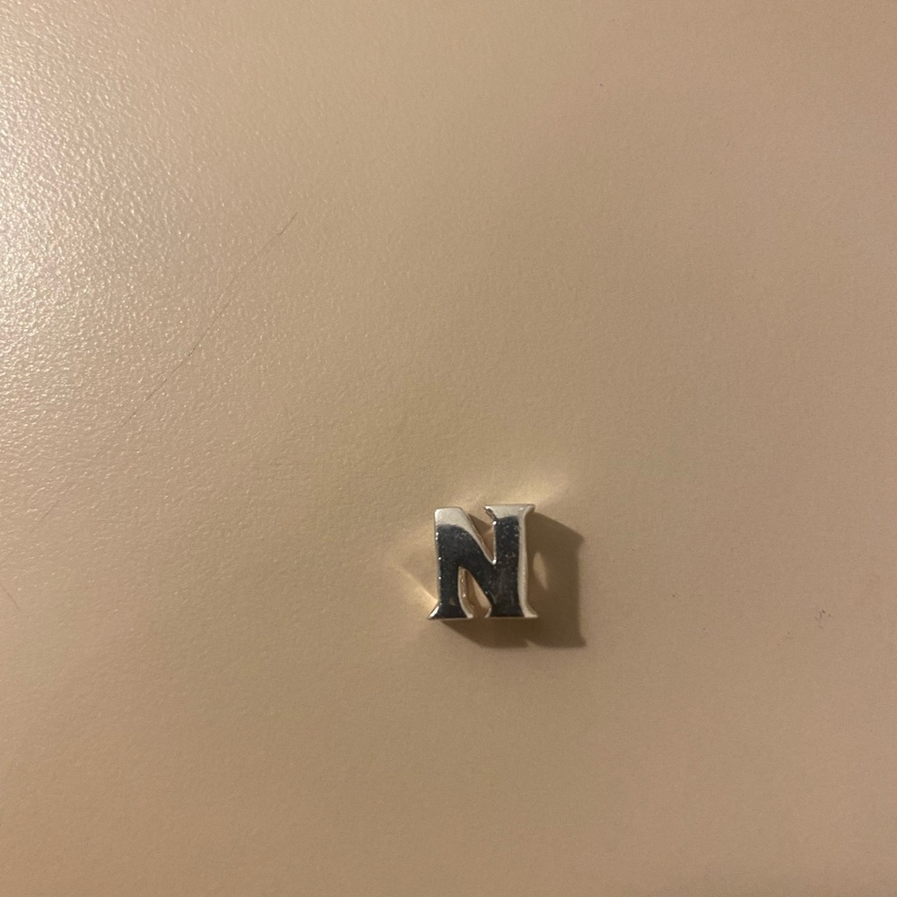 Letter N charm